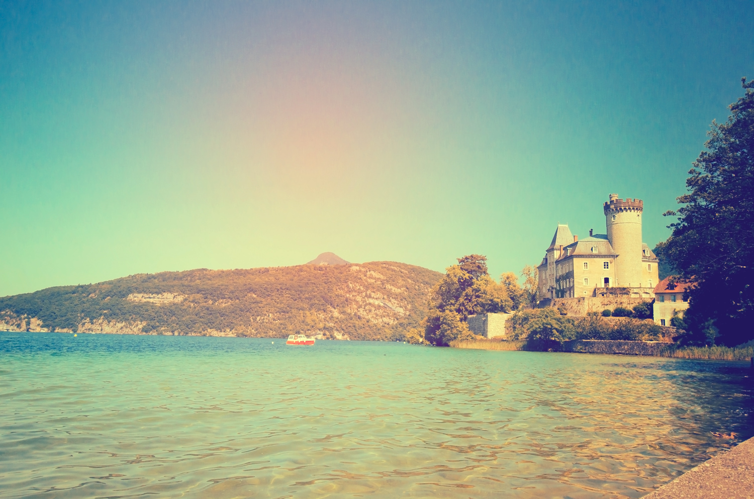 Cycling Lake Annecy