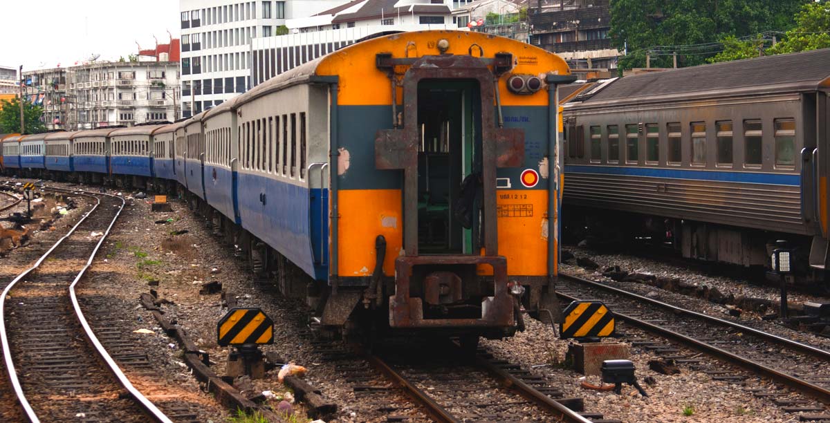 Bangkok to Ko Pha Ngan by train in 3rd Class