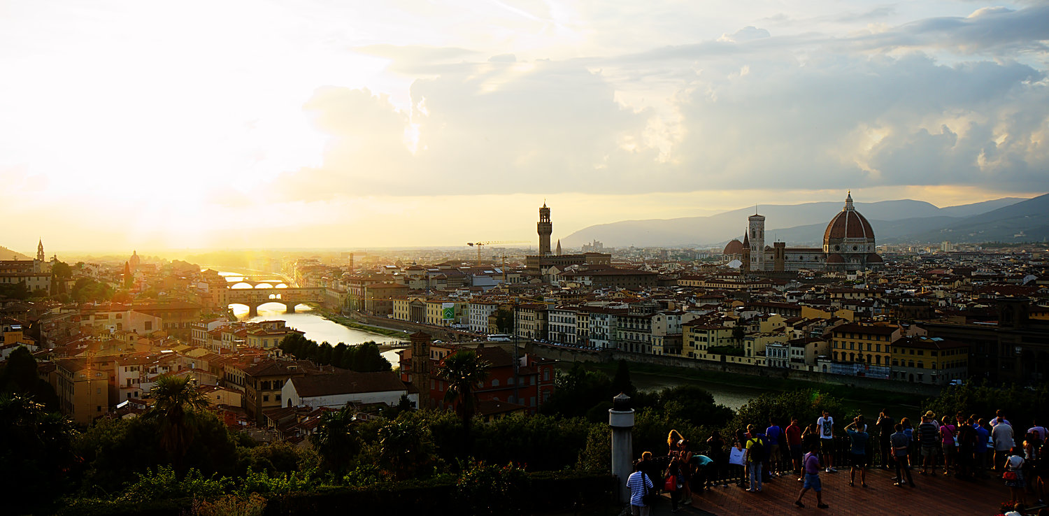 Sunset at Piazzale Michelangelo: The Best View in Florence?