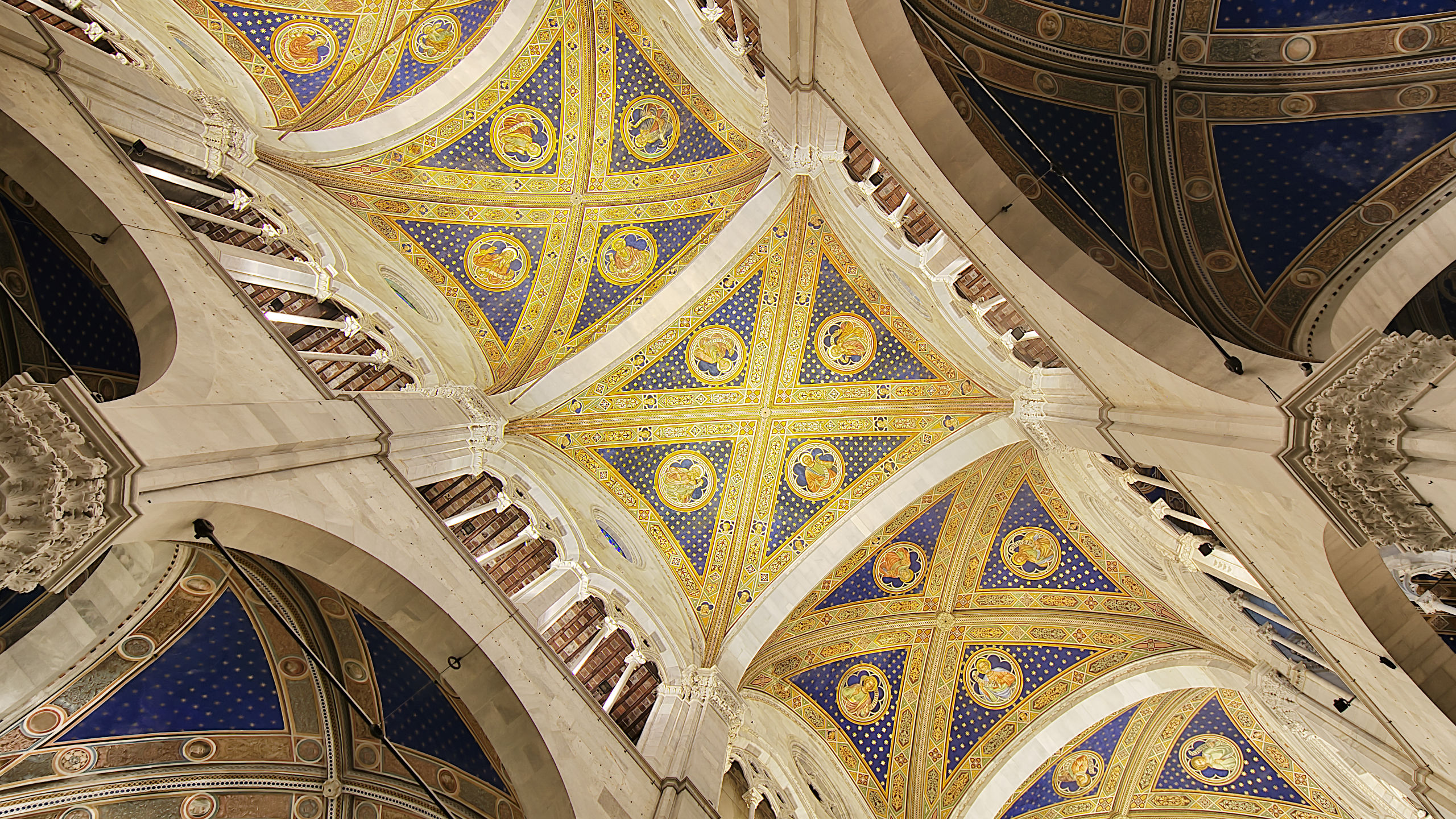 The ceiling of the Cattedrale di san martino in Lucca